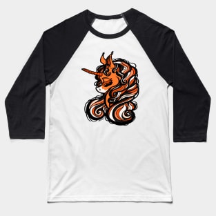 Cincinnati Football Unicorn Baseball T-Shirt